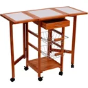 Serving trolley trolley with drawers