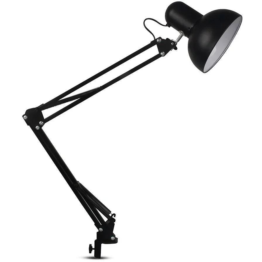 VT-7513 Desk lamp - Table lamp with adjustable arm - black - E27