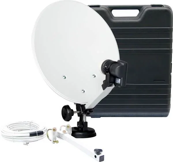 Camping suitcase without receiver
