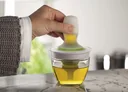 Marinade brush pots