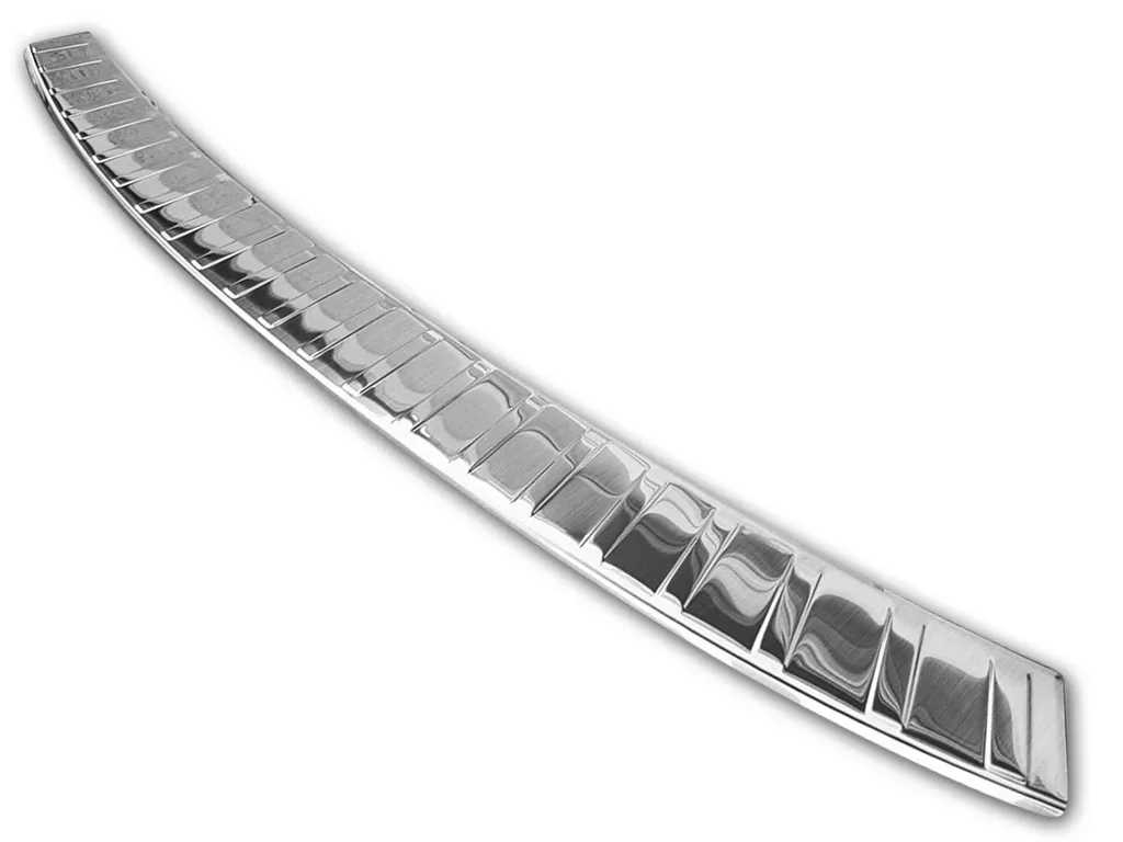 Stainless steel loading sill protector, BMW X3 G01, 2017> OEM quality with soft, deburred edges