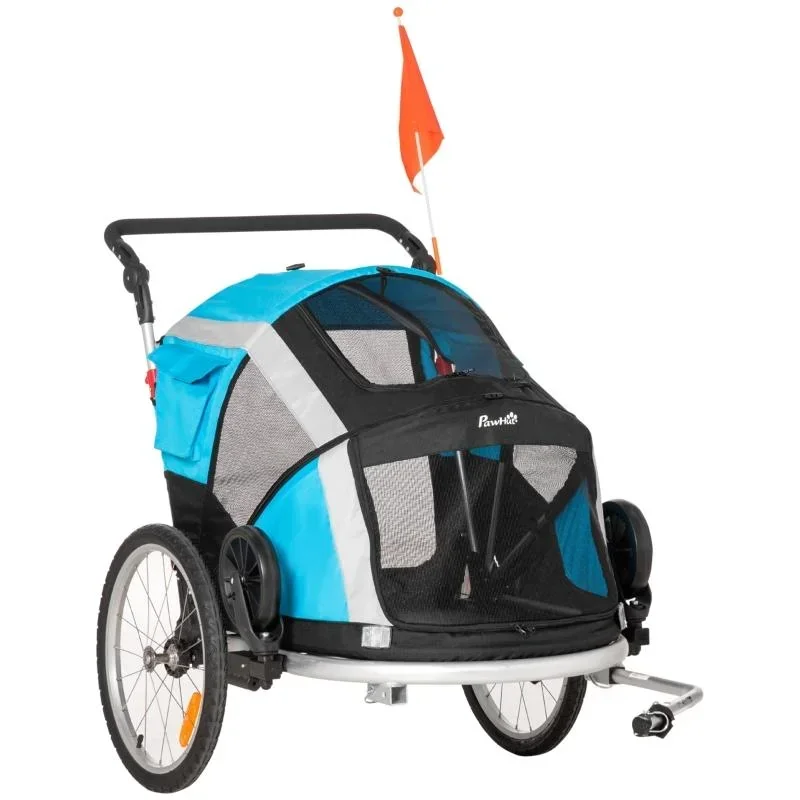 2-in-1 dog trailer dog buggy small