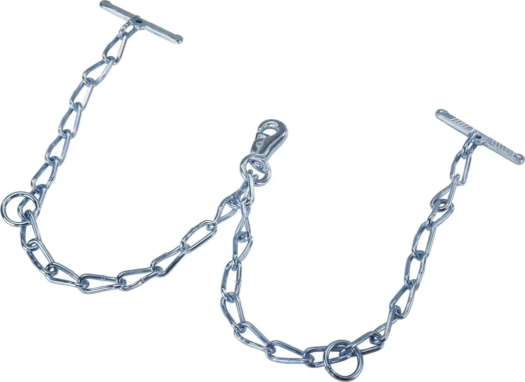 Chain connection for cows, cattle and young animals, made of Trevira