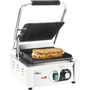 Panini grill grooved 1800 W 32x41x19 cm stainless steel