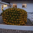 LED light net 2x2 meters, 160 warm white LEDs