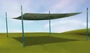 Shade net for outdoor farming 6.0 x 4.0 m