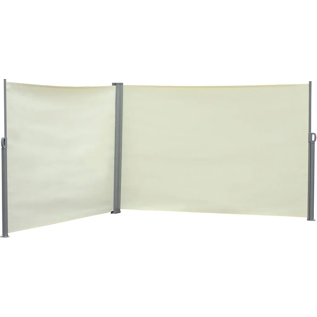Double side awning 6 x 1.6 m