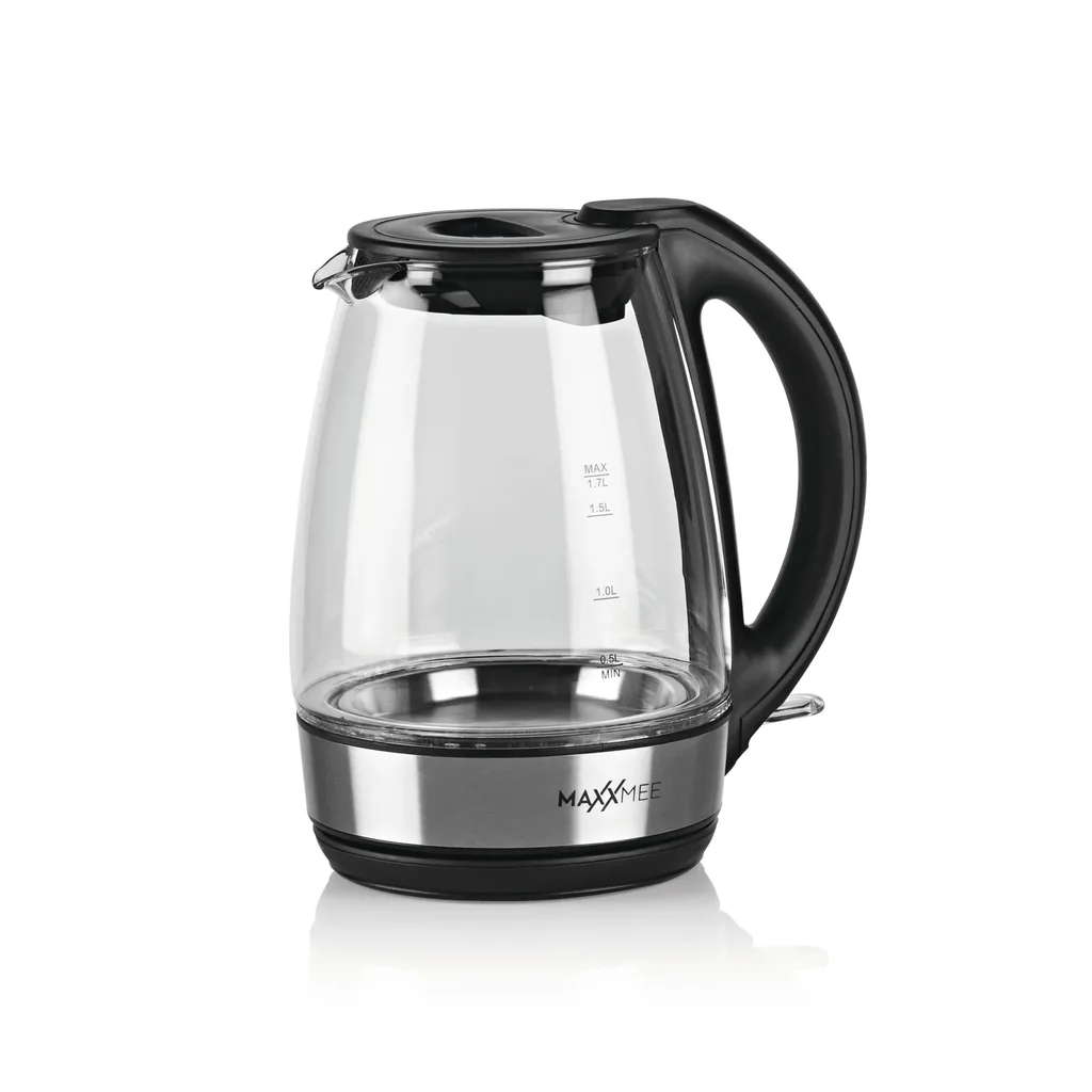 Glass kettle LED blue 2200 watts, 1.7 l