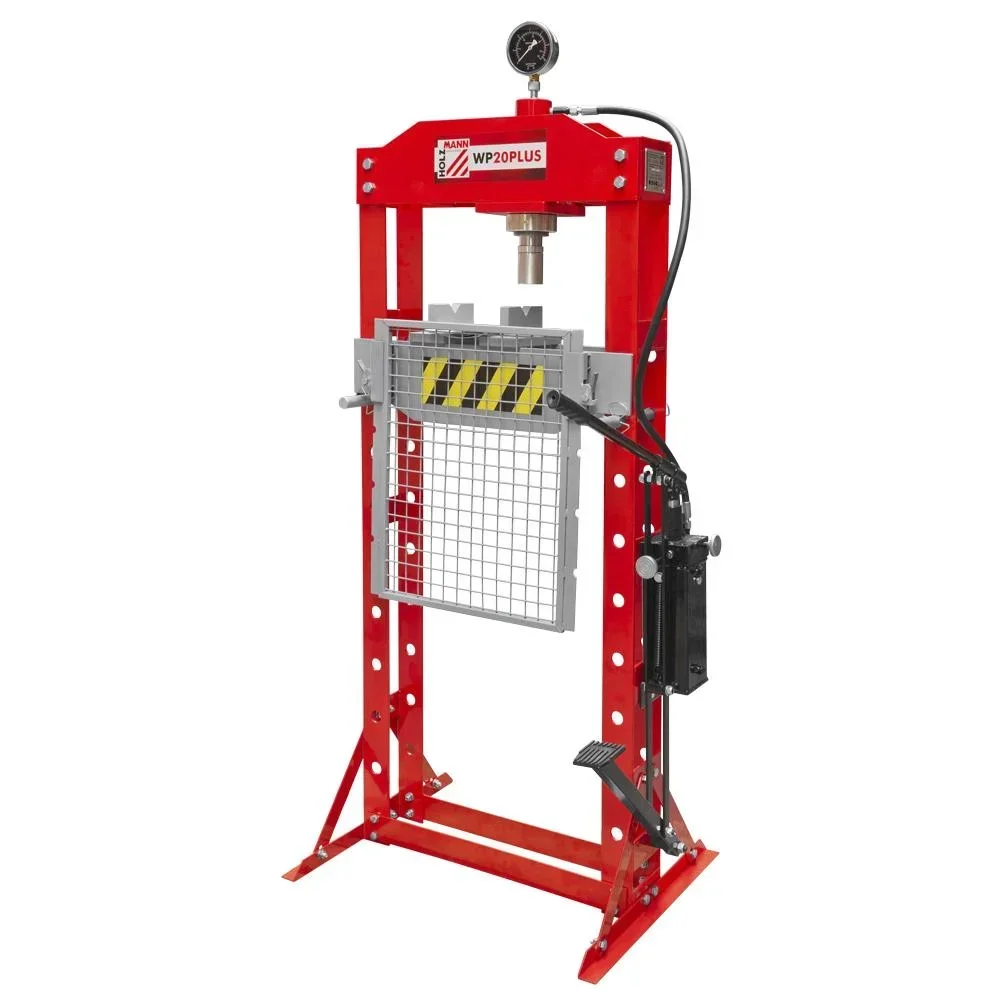 Workshop press 20 tons with pressure gauge
