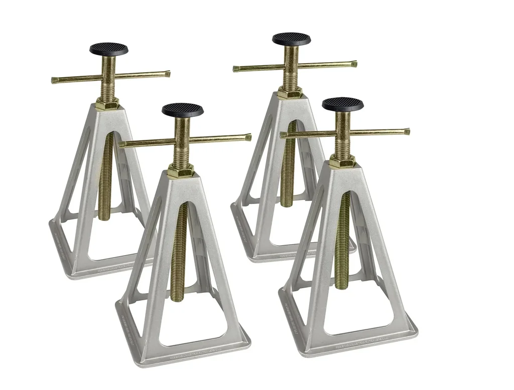 Aluminum support stands - set of 4