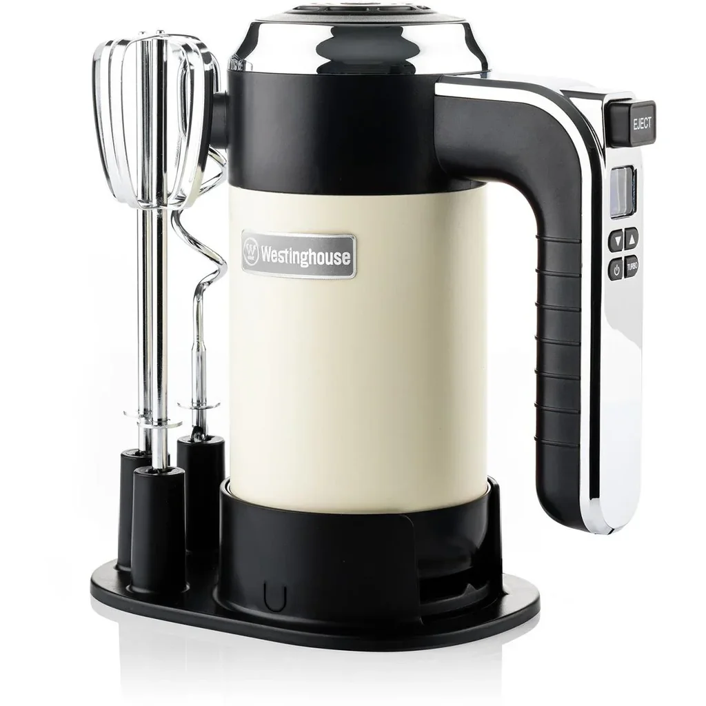 Retro hand mixer - white