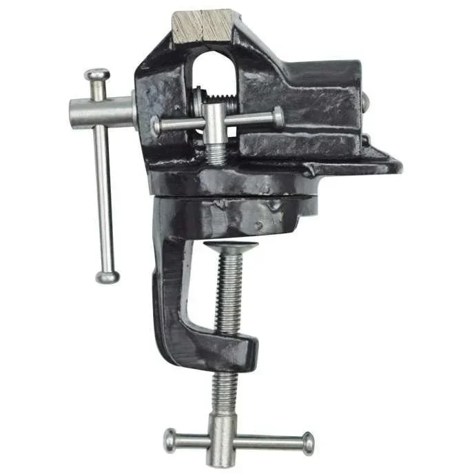 Rotating vice 75 mm - cast iron