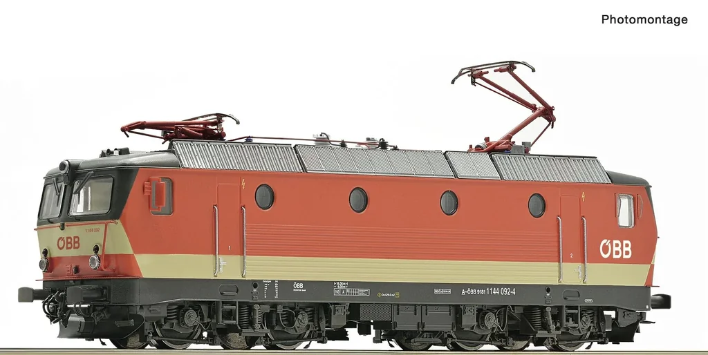 Electric locomotive 1144 092 of the Austrian Federal Railways, H0, DCC