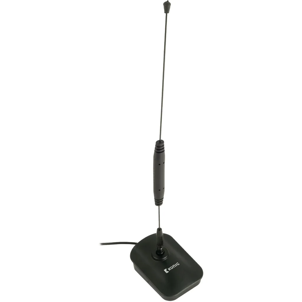 Indoor DVB-T/T2 - DAB+ FM antenna 7 dB FM / VHF / UHF