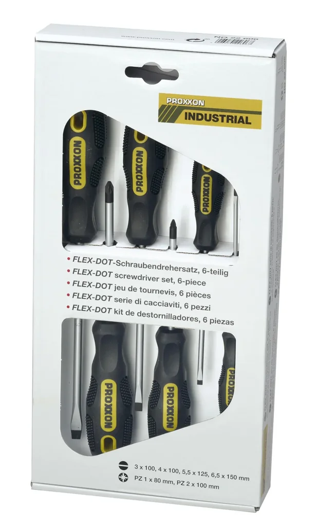 FLEX-DOT screwdriver set HX (6 pieces)