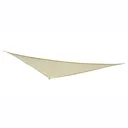 Sun sail (Cream 4x4x4m) triangle polyester - water-repellent