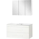 Bathroom furniture Style 100cm left - White