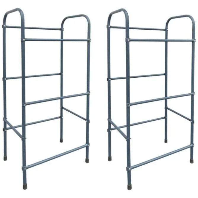FSH storage shelf set - 50x33x116 cm - Max. 17 kg per shelf - 2 pieces