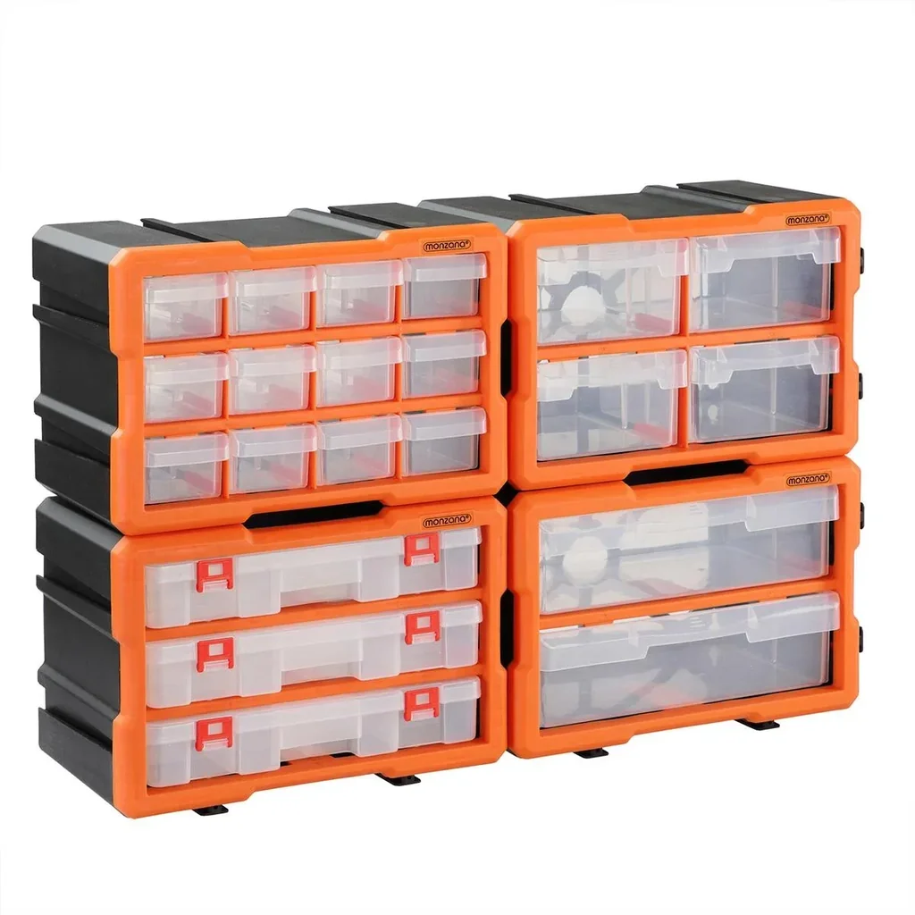 Organizer - Complete set - 72 compartments
