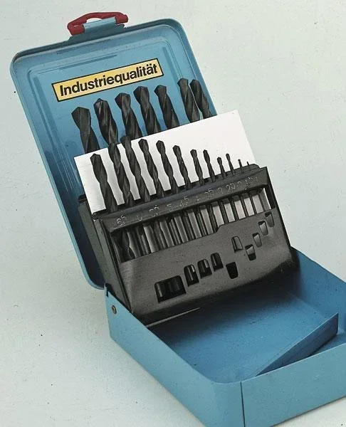 HSS twist drill set 1-13 mm/ 0.5 mm, 25 pieces