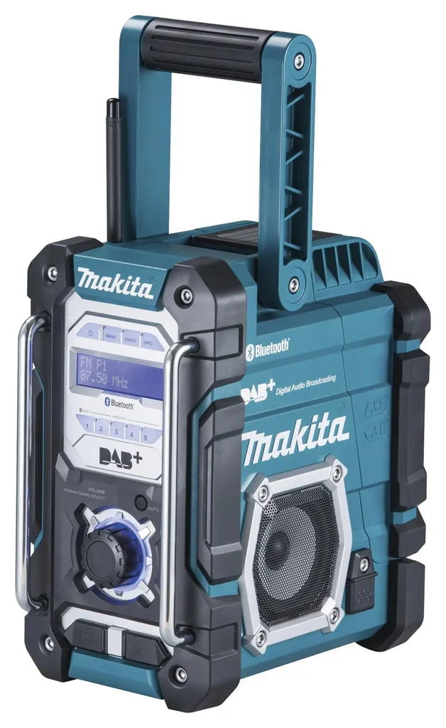 Cordless construction site radio 7.2V - 18V with DAB+ and Bluetooth DMR112