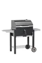 Charcoal grill cart "Dorado", black