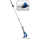 2-in-1 garden set with hedge trimmer and pruning saw - adjustable handle and cutting head - 800 W