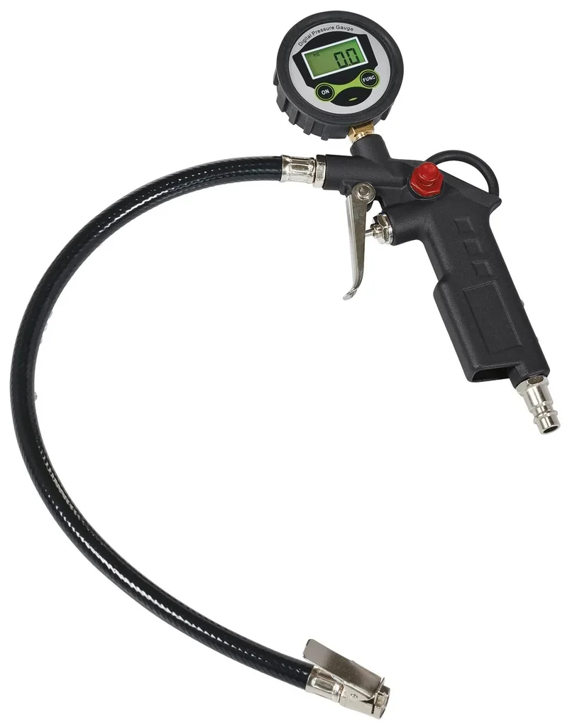 Digital tire pressure gauge
