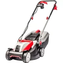 Electric 2-in-1 lawnmower: mowing and harvesting with 30-liter grass collector
