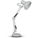 VT-7512 Desk lamp - Table lamp with adjustable arm - white - E27