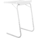 HomeVero Folding Table - Holds up to 25KG - White