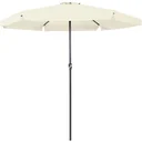 Parasol with rotating mechanism cream Ø 330cm