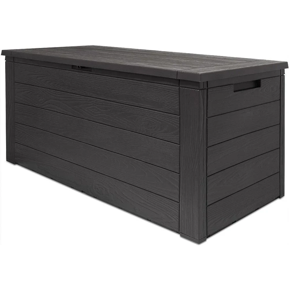 Storage box anthracite 120 x 46 x 57cm - Outdoor - Suitable for terrace, balcony and garden
