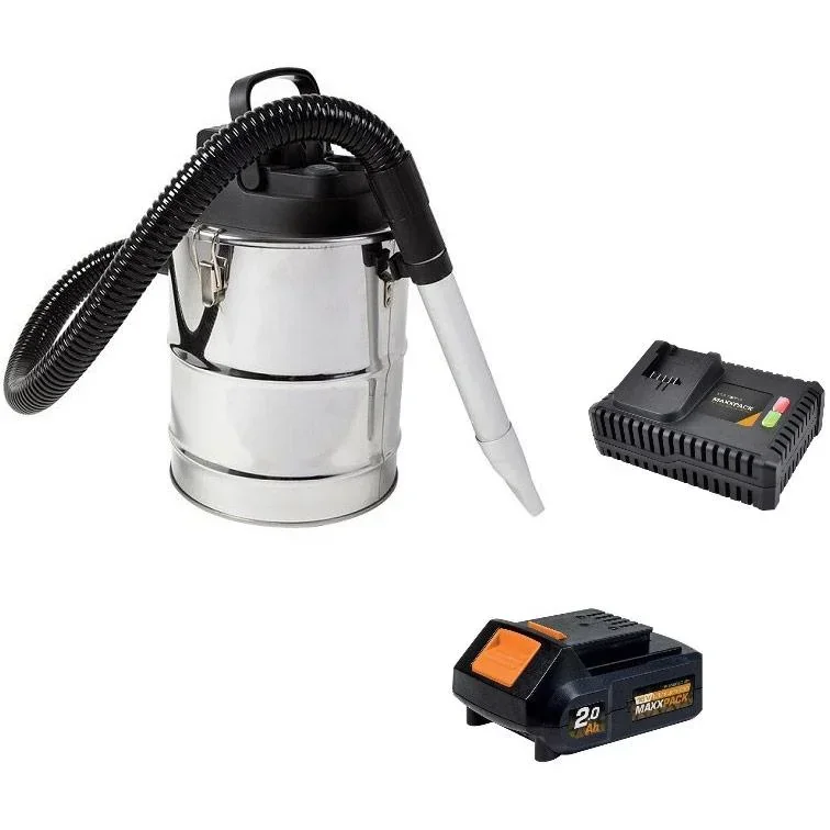 18V Li-Ion Cordless Vacuum Cleaner MaxxPack Collection + 2.0 Ah Battery & 4.0 Ah Charger