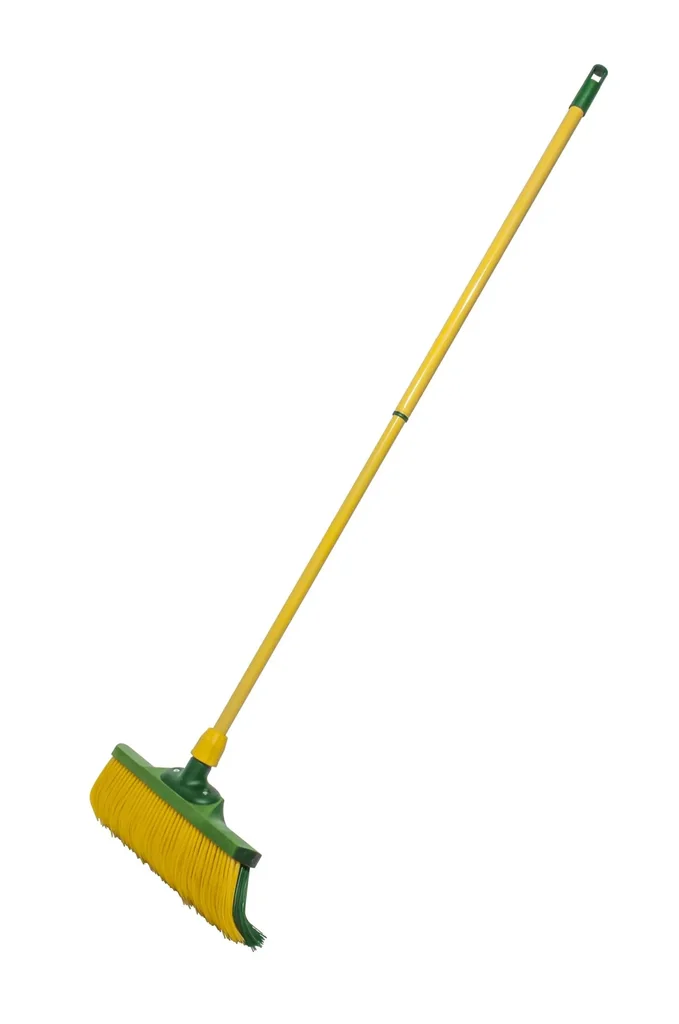Miotła-grabie z teleskopowym trzonkiem, szerokość 40 cm