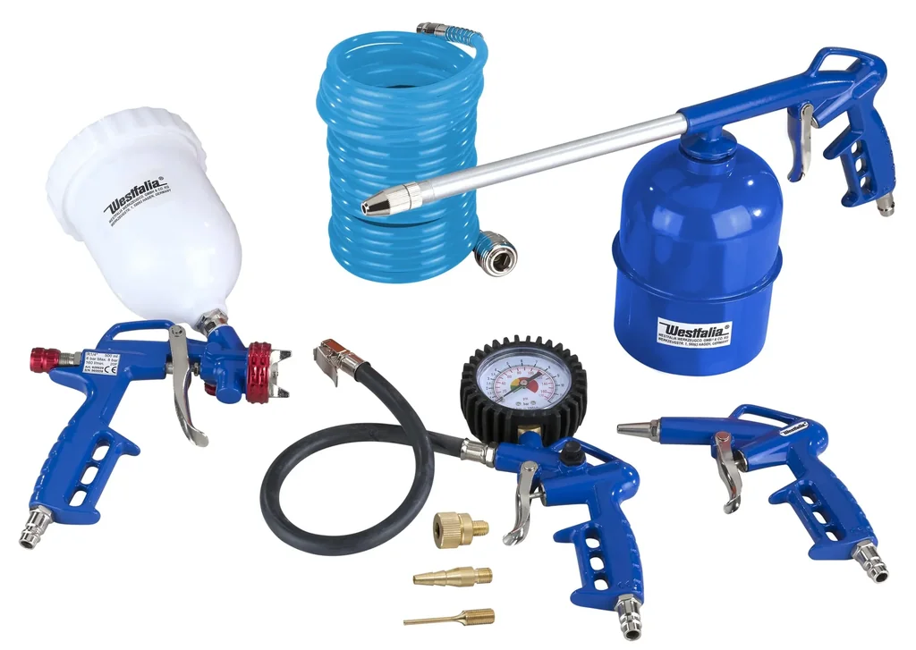 8-piece pneumatic tool set