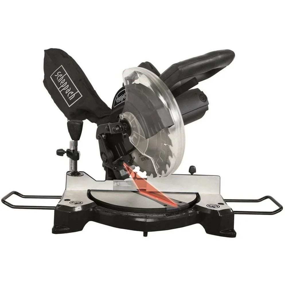Schwarze Miter Saw 8" HM80L - 1500W | 210mm | 230V | Including Laser