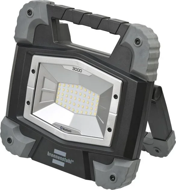 LED construction spotlight Toran 30W with light control app, 3000lm, IP55