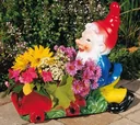 Plantable dwarf with tipping lore 42 x 37 cm