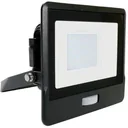 VT-138S LED Floodlight with Sensor - 30 W - 2340 Lm - 6500K - Black