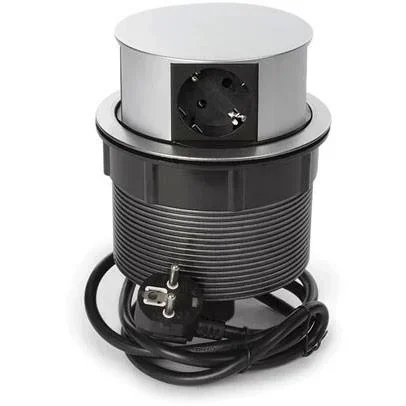 Pop-up socket - 4 sockets - Schuko