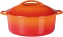 Round cooking pot 24 cm Orange Shadow