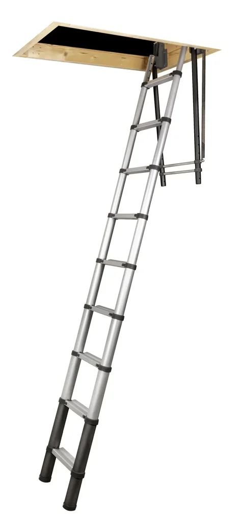 Telescopic attic ladder 2.30m - 2.70m
