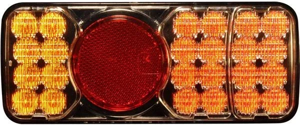 LED tail light for trailers and towing vehicles - right