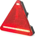 LED triangle pendant light - right side