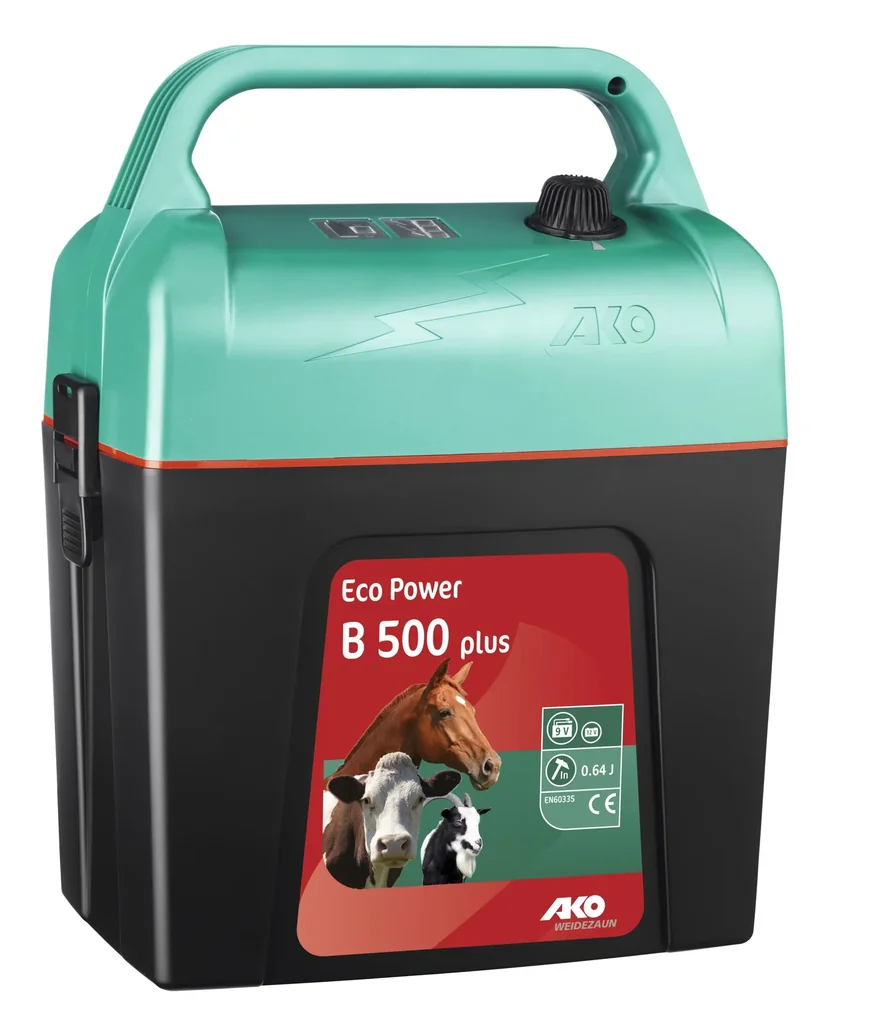 Electric fence battery device Eco Power B500 9 Volt