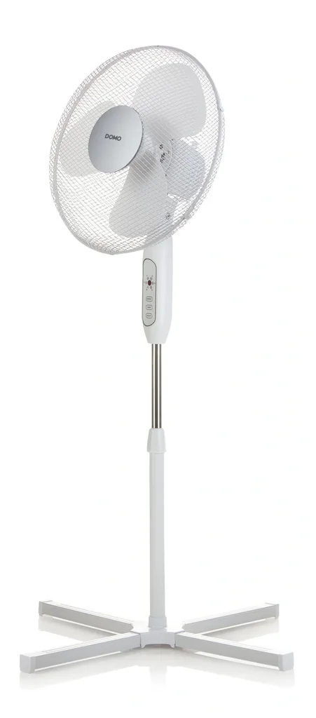 Pedestal fan with timer and remote control, 3 speeds, 40 cm