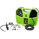 Portable case compressor ZI-COM2-8 - 8 bar - 1100W incl. accessory kit
