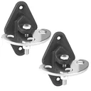 Gate handle insulators "Vario", stainless steel, 2 pieces