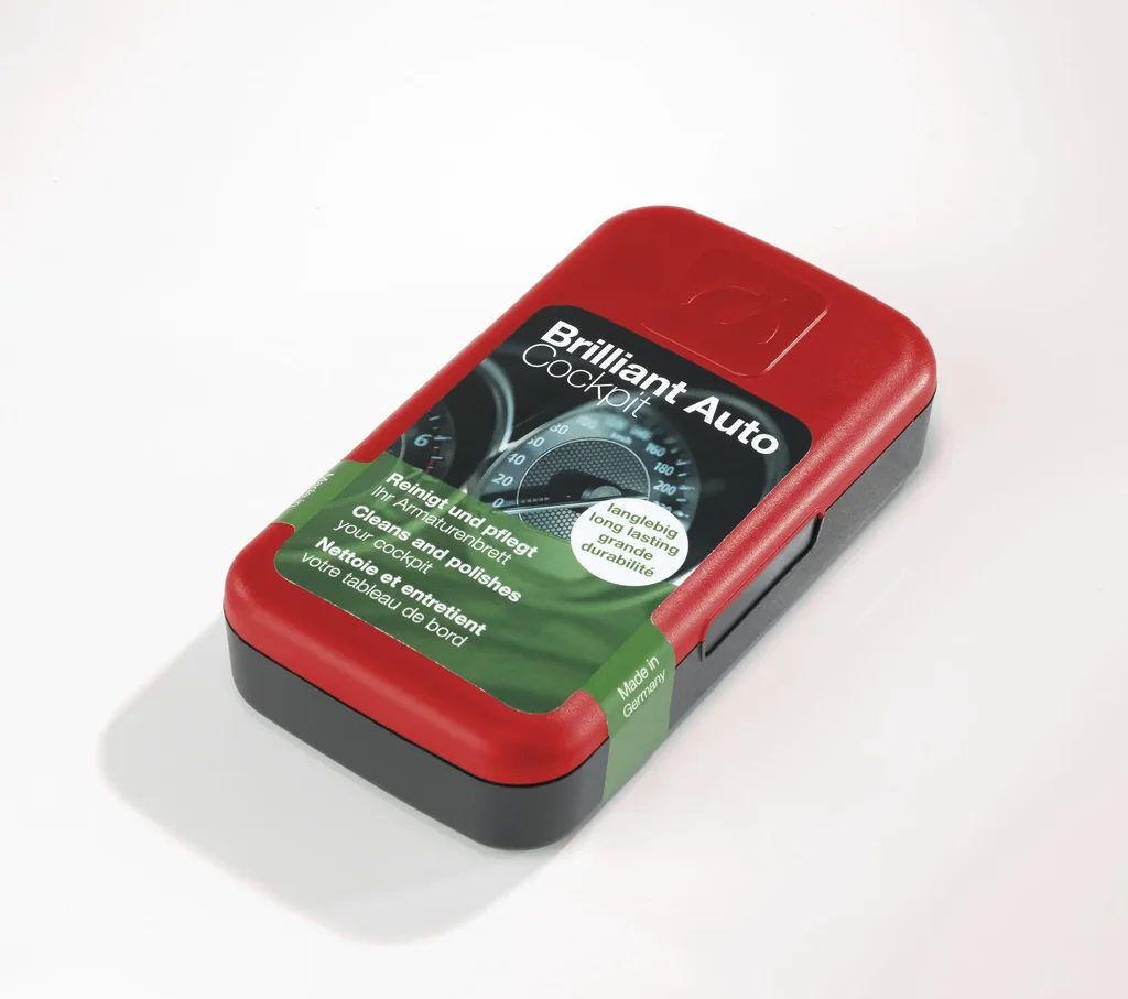 Brilliant Car Cockpit Sponge - with red lid